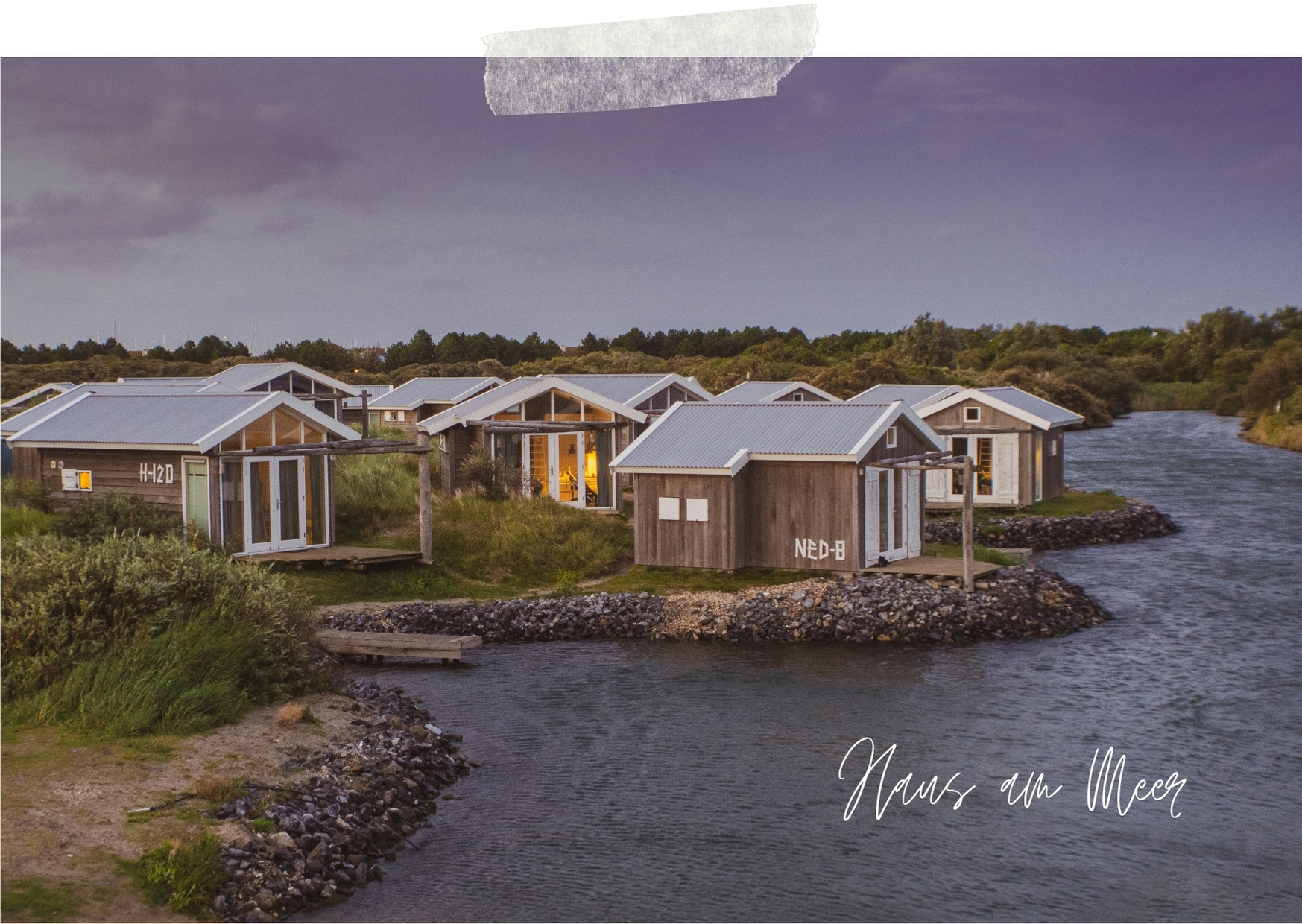 Aktivurlaub in Zeeland: Ein Haus am Meer auf dem Brouwersdam